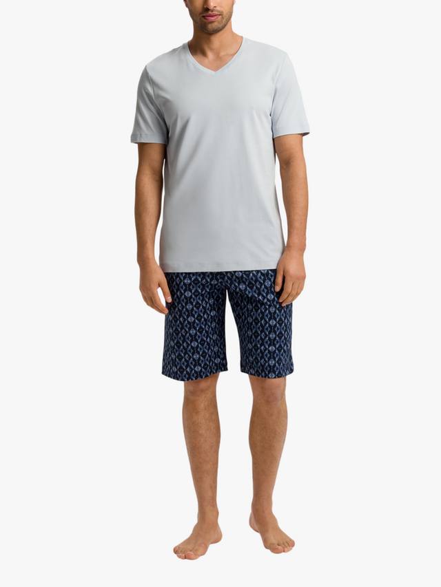 

Хлопковый комплект пижамы Night & Day Hanro, Blue Diamonds