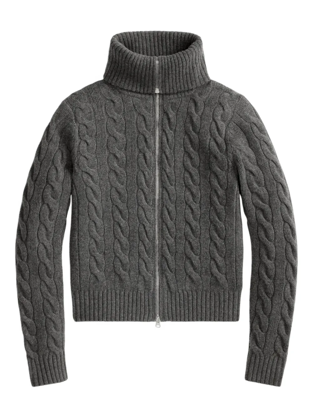 

Джемпер фактурной вязки POLO RALPH LAUREN, серый