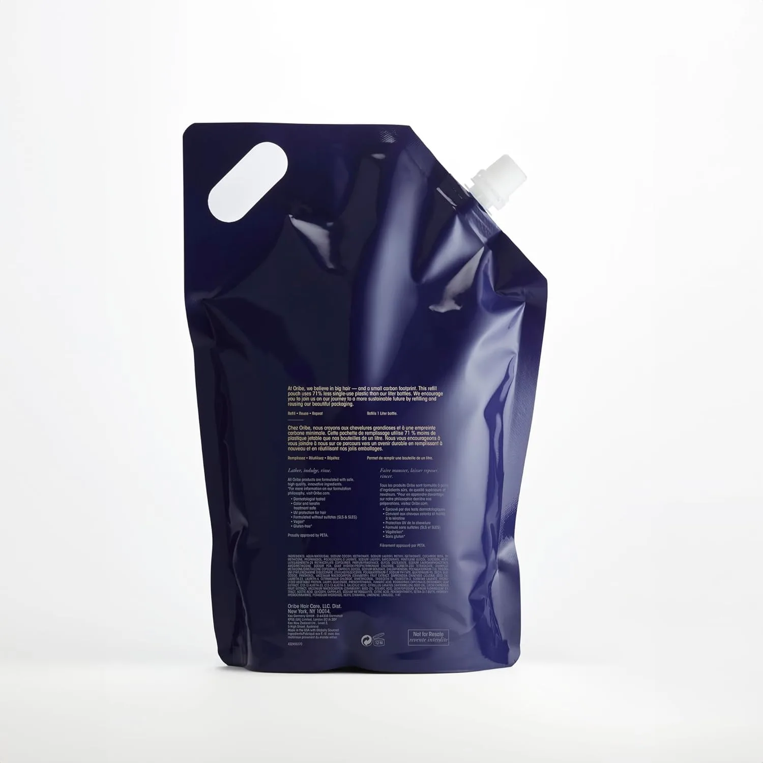 Увлажняющий кондиционер Oribe Supershine - для сухих волос - увлажняет, питает и облегчает расчесывание - придает блеск, разглаживает пушистость и смягчает - подходит для всех типов волос 1000 мл (1 шт.) — фото 2