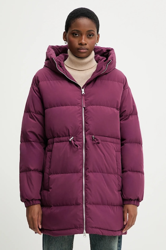 

Пуховик United Colors Of Benetton, фиолетовый