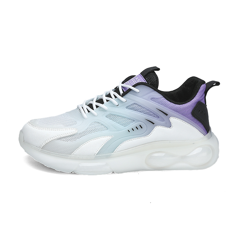 

Bull charm Мужские низкие кеды бело-фиолетовые, цвет White Purple