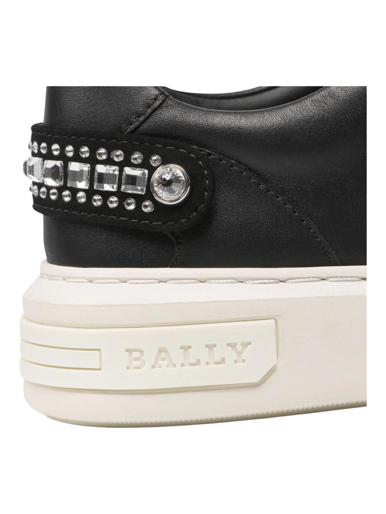 Bally Malya 6236583 Женские черные гладкие кроссовки из телячьей кожи — фото 3