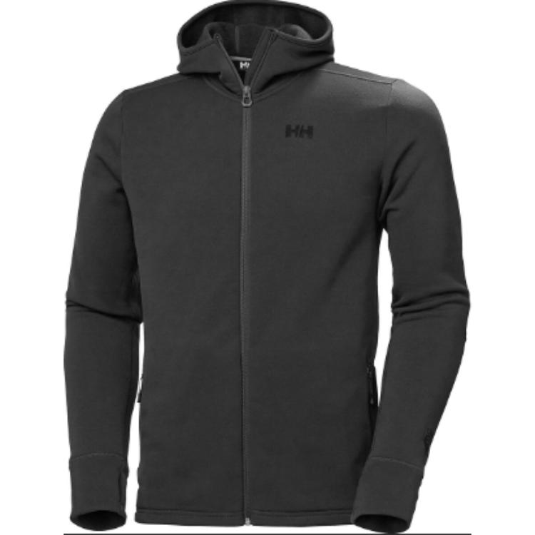 

Мужская бархатная куртка ODIN с капюшоном, средней высоты Helly Hansen, черный