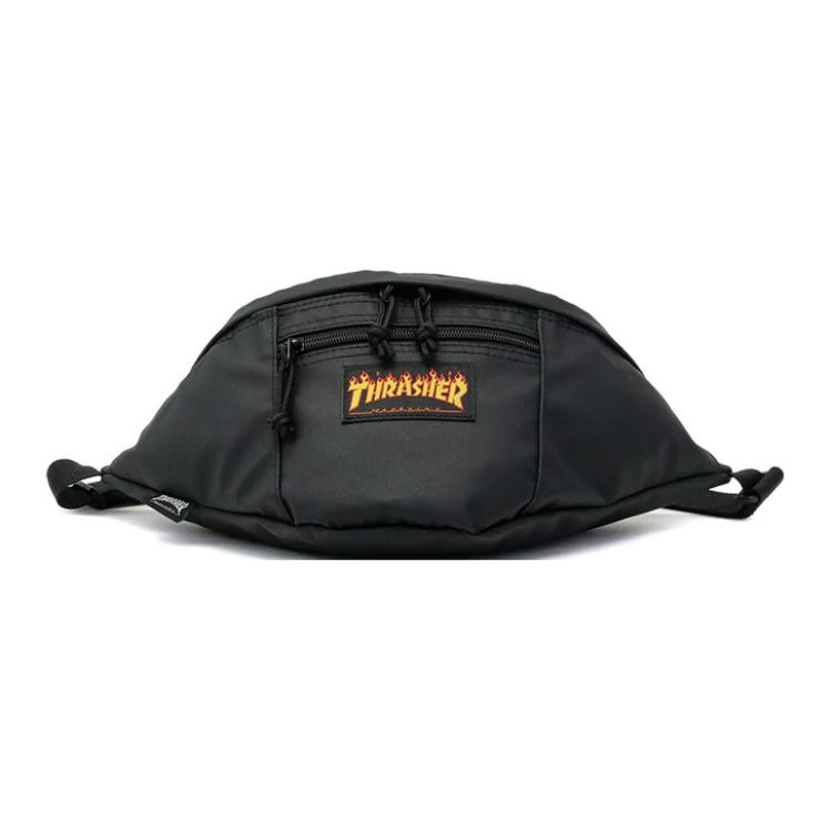 

Thrasher Полиэстеровый поясной рюкзак, фанни-пак Regular Unisex черный