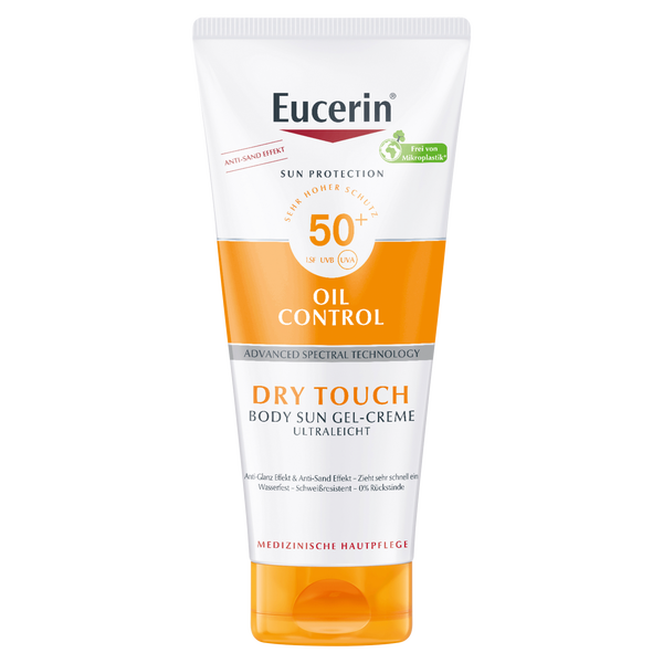 

Защитный ультралегкий гель-крем для тела spf50+, 200 мл Eucerin Oil control