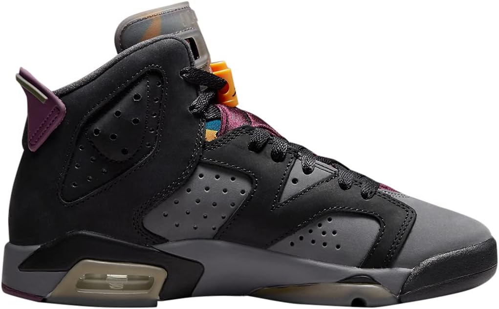 Кроссовки Nike Jordan 6 Retro для мальчиков, черный/оливковый — фото 2