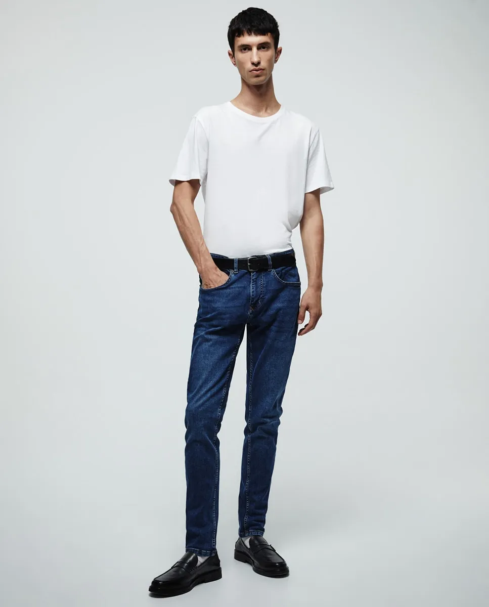 

Джинсы скинни Sfera, темно-синий