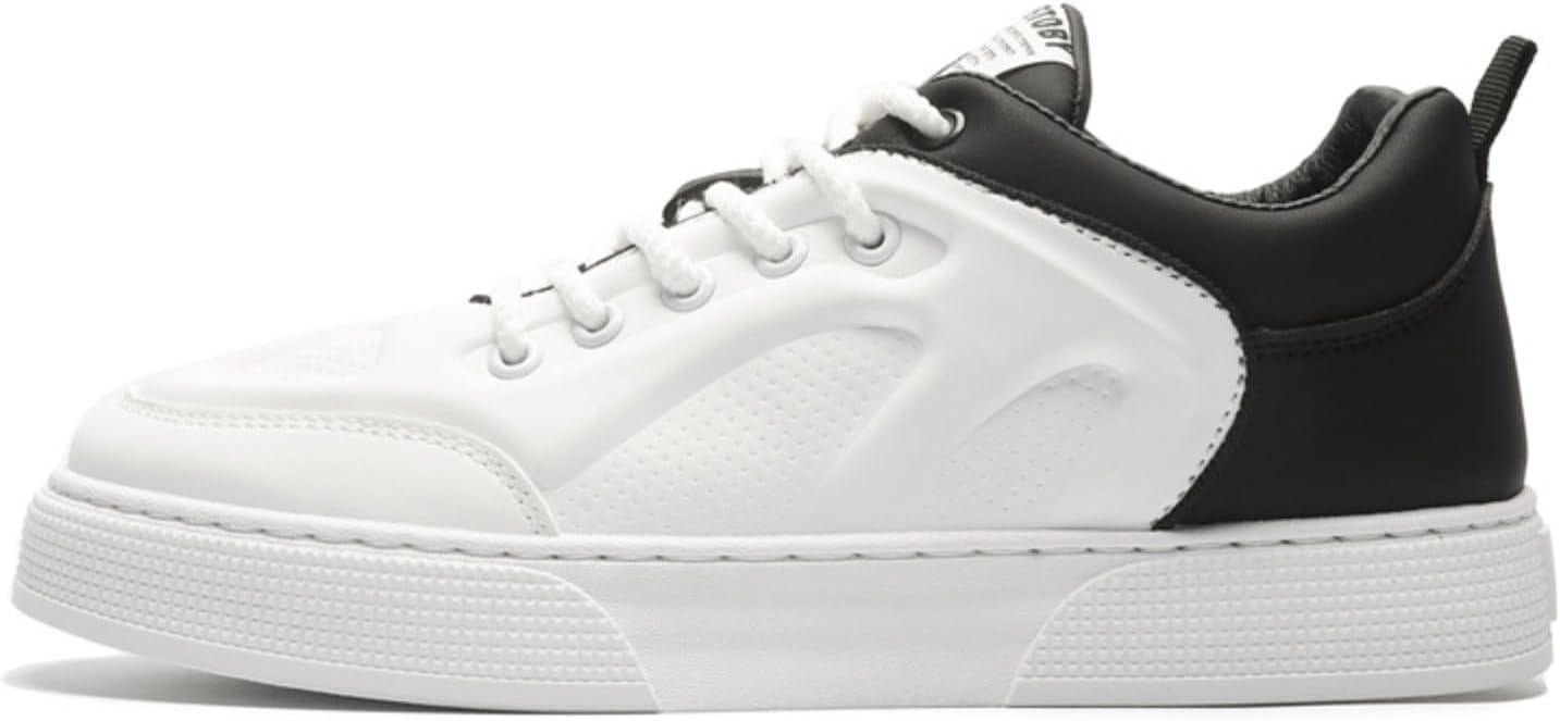 

Мужские белые кеды из холста, повседневные дышащие кроссовки на платформе с шнуровкой, для ежедневной носки, с нескользящей подошвой, круглый носок, двухцветные, модные Azttoztto