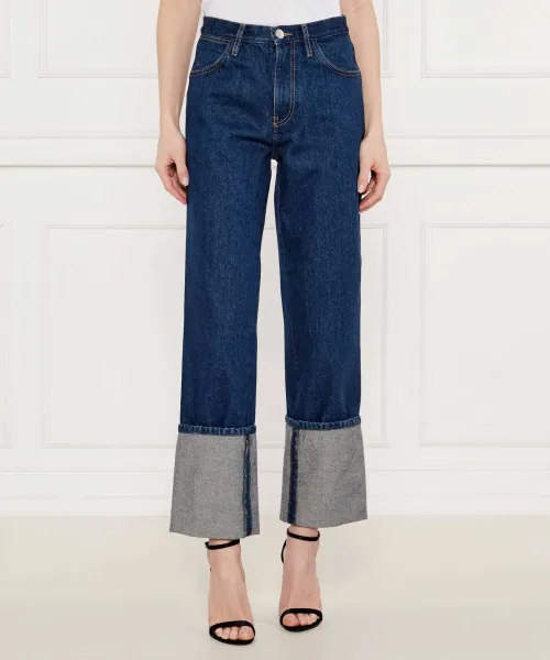 

Джинсы Шака Straight fit Pinko, синий