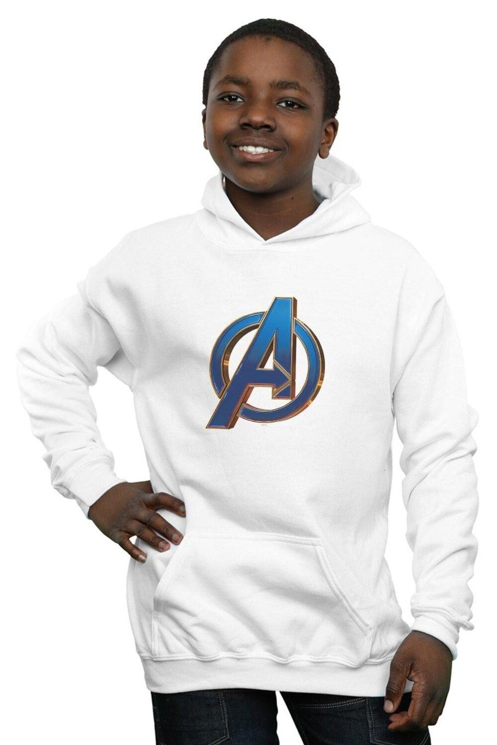 

Толстовка с логотипом Avengers Endgame Heroic Marvel, белый