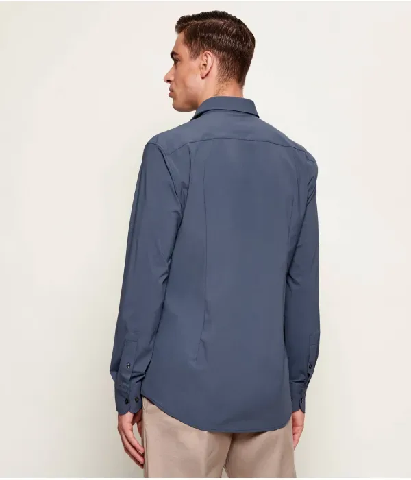 Футболка P-HANK-SK-261 slim fit Boss, синий — фото 3