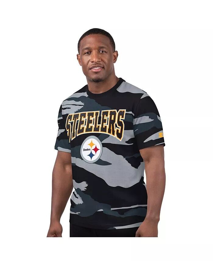 

Мужская серая футболка Pittsburgh Steelers Thursday Night Gridiron Starter