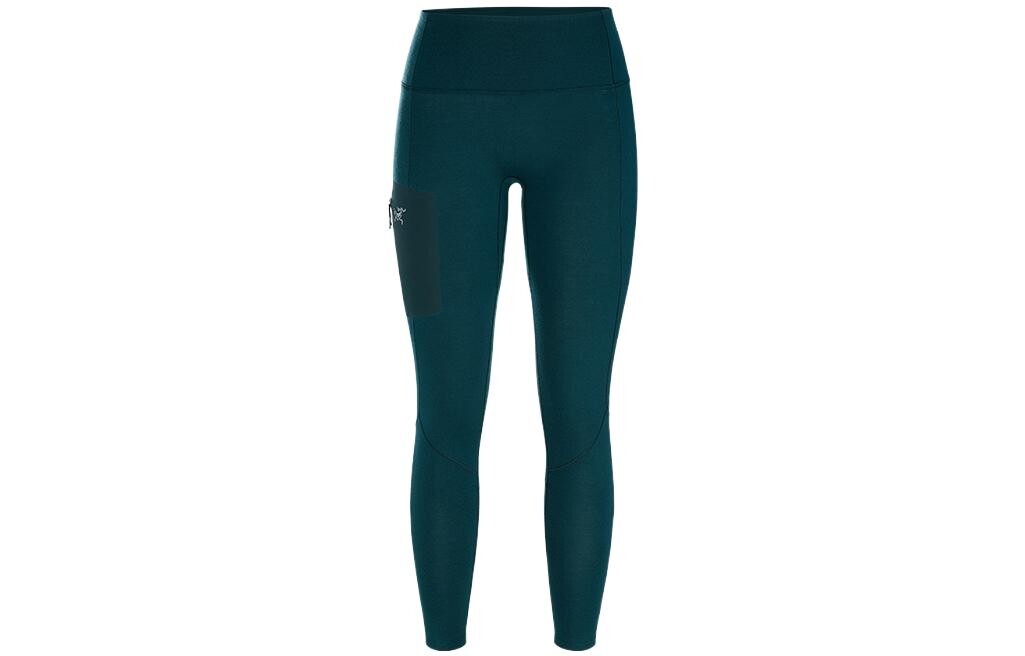 Arcteryx Женские трикотажные спортивные штаны, цвет Black — фото 4