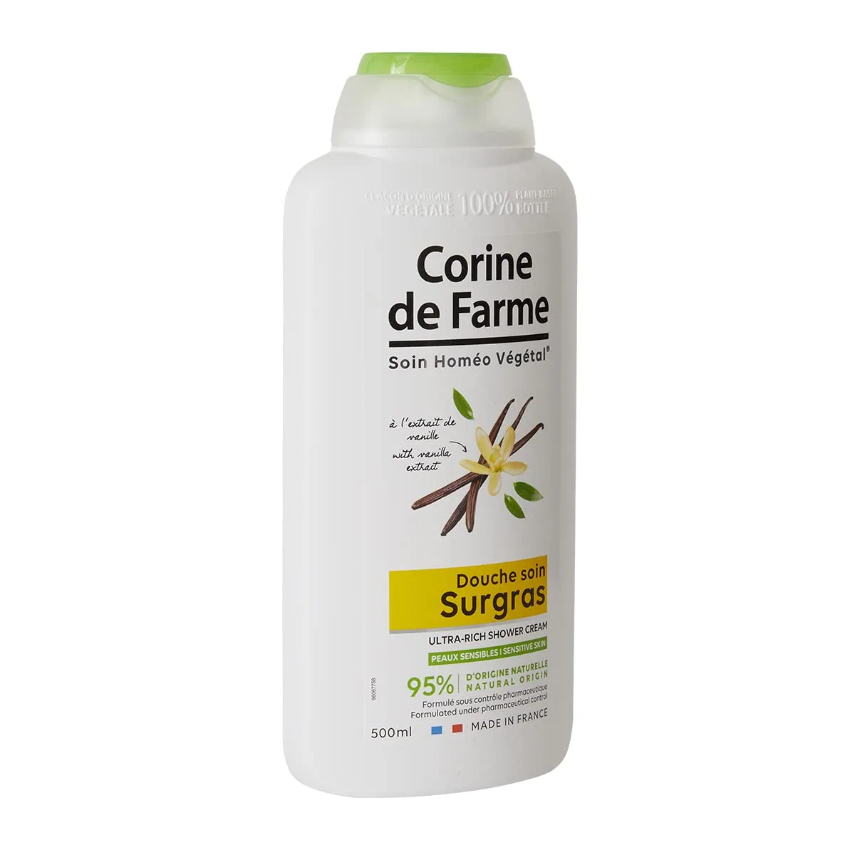 Гель для душа Corine De Farme Madagascar Vanilla, 500 мл Corine De Farme — фото 2
