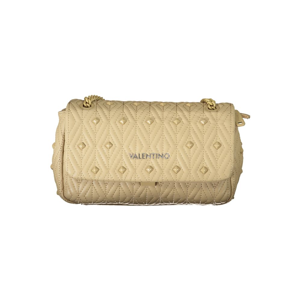 

Бежевая полиэтиленовая женская сумка Valentino Bags