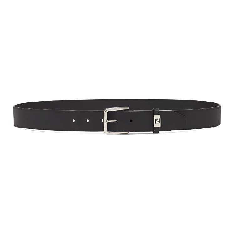 

FENDI Кожаный ремень с регулировкой, Black