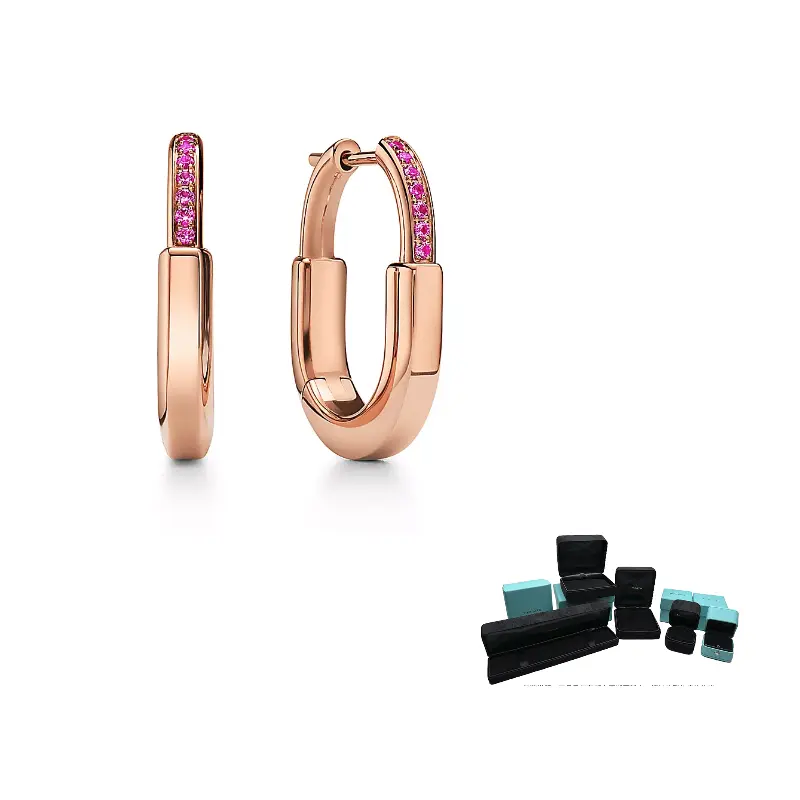 

TIFFANY & CO. Серьги из розового золота 18 карат Women's Rose Gold
