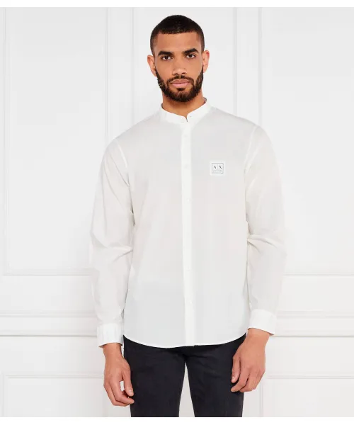 

Рубашка Regular fit Armani Exchange, бежевый