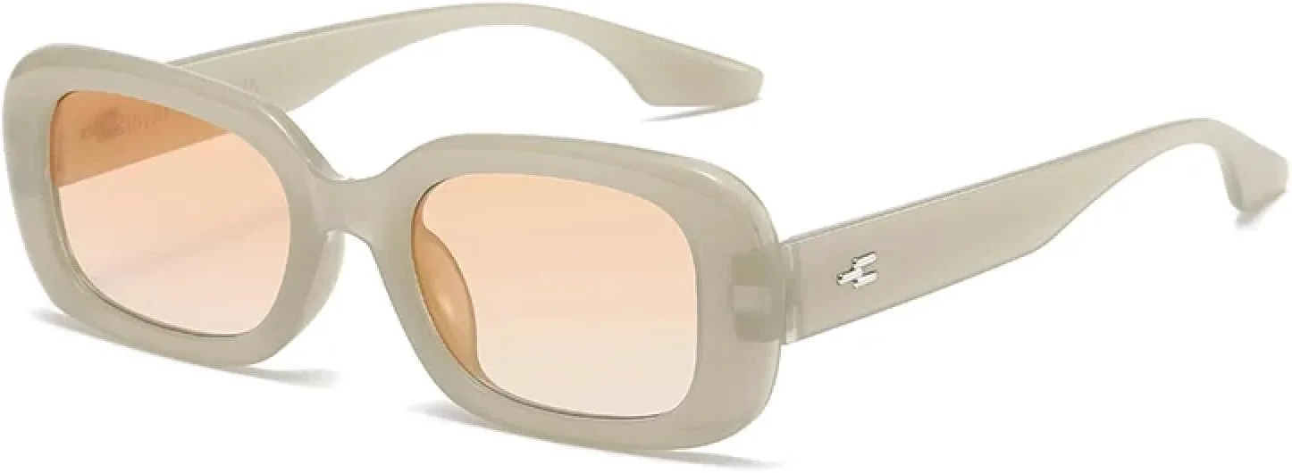 

Солнцезащитные очки с защитой UV400 | Градиентная заклепка | Для женщин и мужчин, для занятий спортом на открытом воздухе и вождения DSVIGF, Grey Gradient Orange