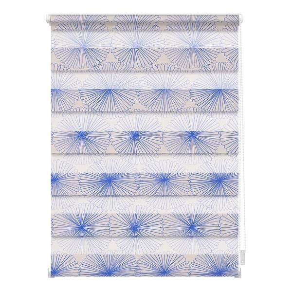 

Рулонные шторы Lichtblick Flower Wheel, 100x150x6 см, синий