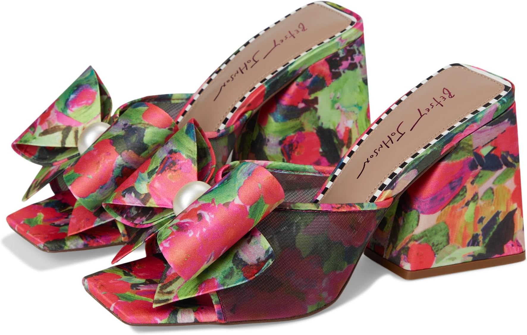 Туфли Blue by Betsey Johnson Jordn, Red Green Floral