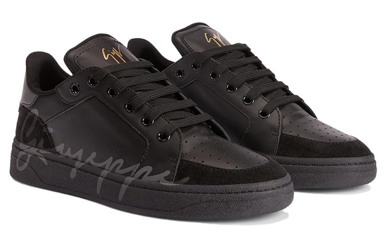 GZ94 Кроссовки на шнуровке Giuseppe Zanotti, черные — фото 3