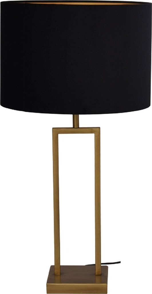 

Настольная лампа masterlight Veneto, 1 лампочка, бархат, черный, 68x37x37см
