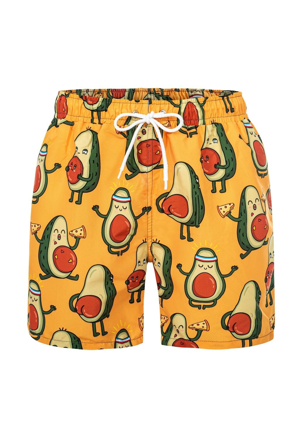 

Шорты для плавания AVOCADO Mr. GUGU & Miss GO, цвет yellow
