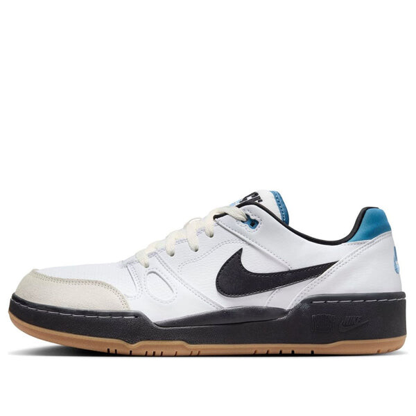

Кроссовки full force low 'white black aegean storm' Nike, белый