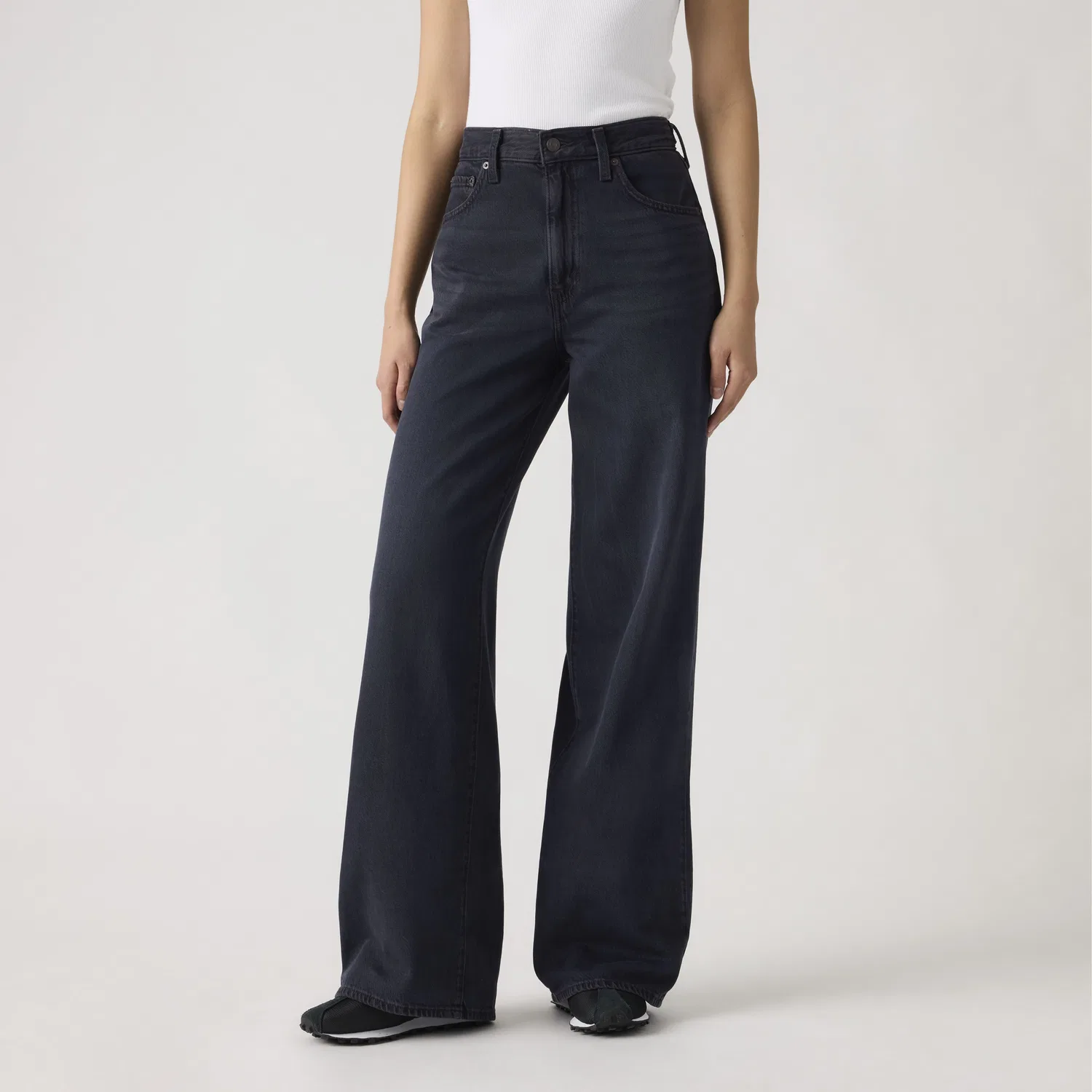 Легкие женские джинсы Cinch с широкими штанинами Levi's, Black — фото 2