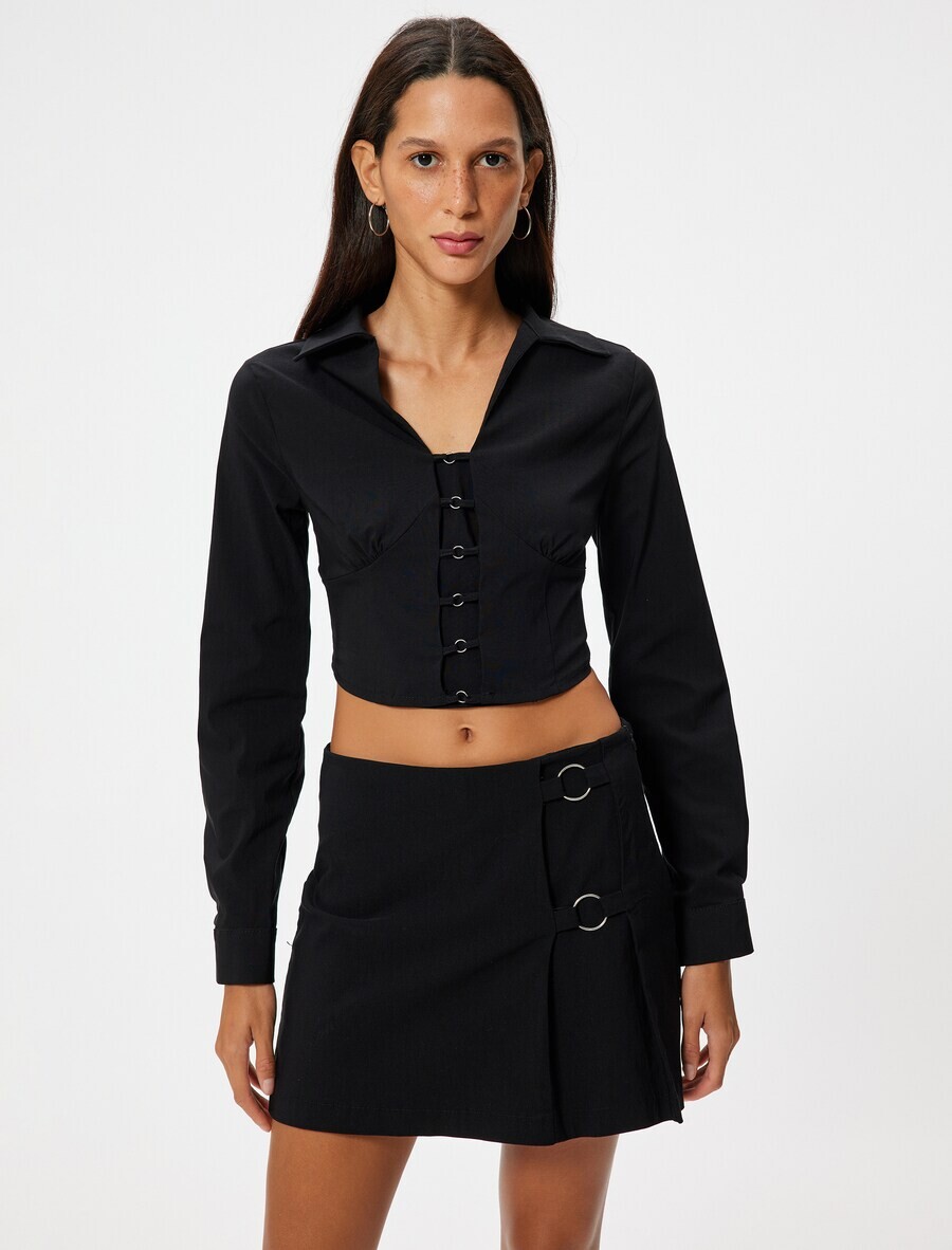 

Блузка Koton Blouse, черный
