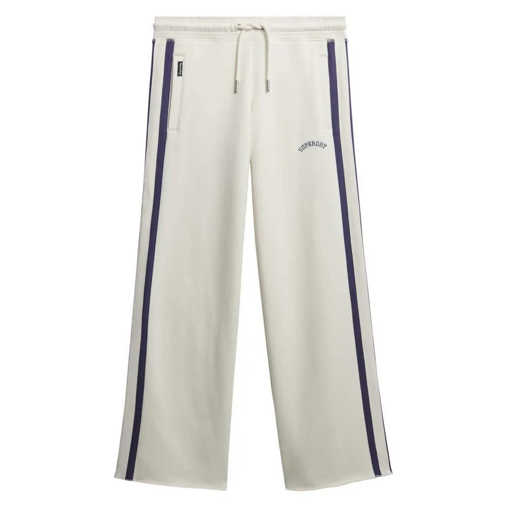 

Джоггеры Superdry Essential Logo Straight Fit, белый