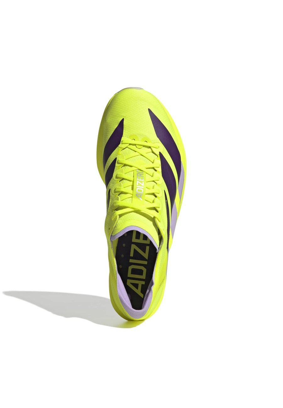 Кроссовки Adidas Performance ADIZERO TAKUMI SEN 11, Solar Yellow Aurora Plum Powder Plum/Yellow — фото 2