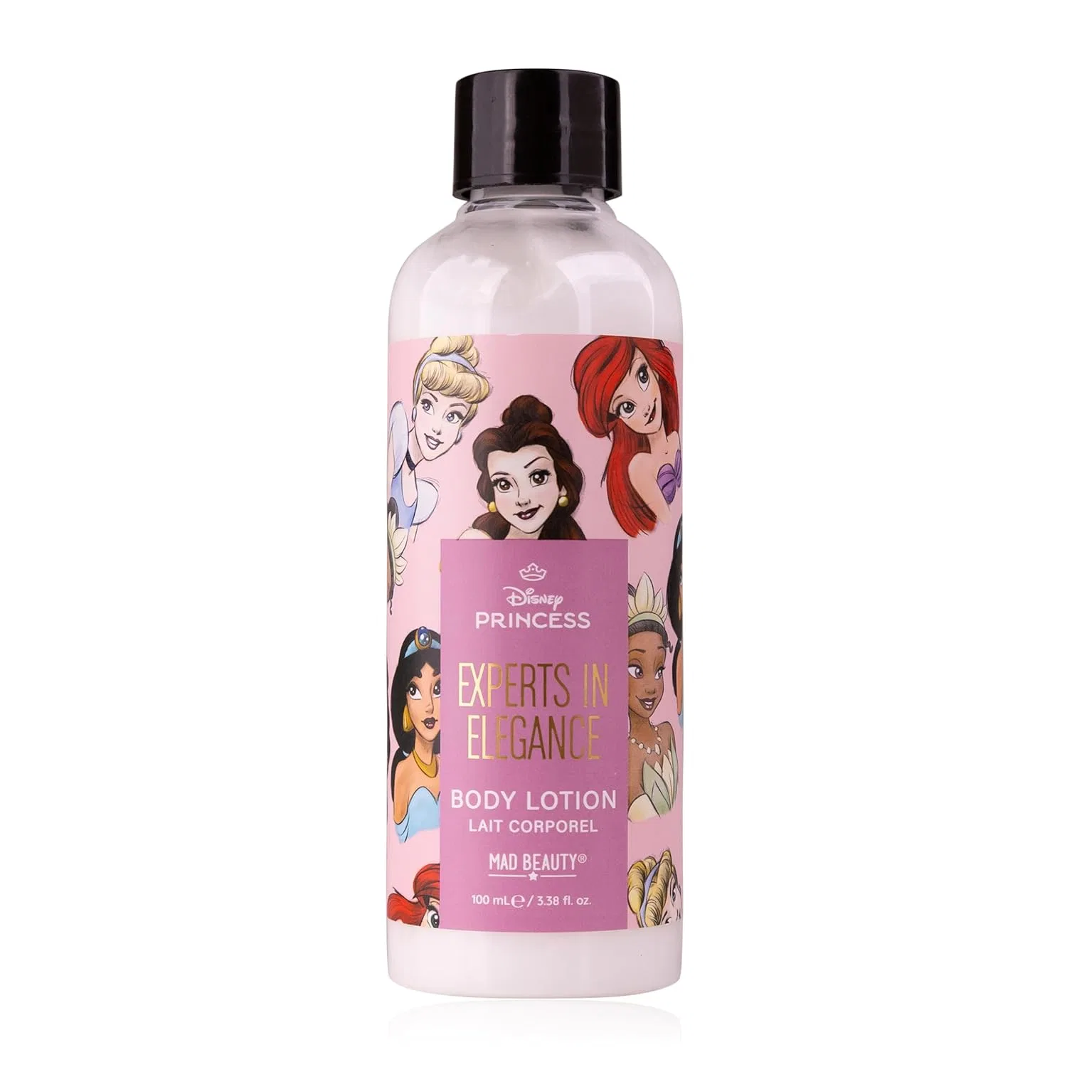 Подарочный набор Disney Princess с гелем для душа и лосьоном для тела от MAD BEAUTY Accentra, Pink — фото 3