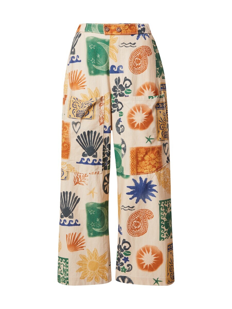 

Тканевые брюки Free People Wide leg Pants SEASIDE, кремовый