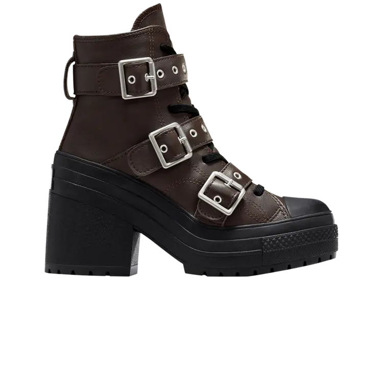 

Кроссовки Chuck 70 De Luxe Heel Leather High, цвет Buckle - Fresh Brew