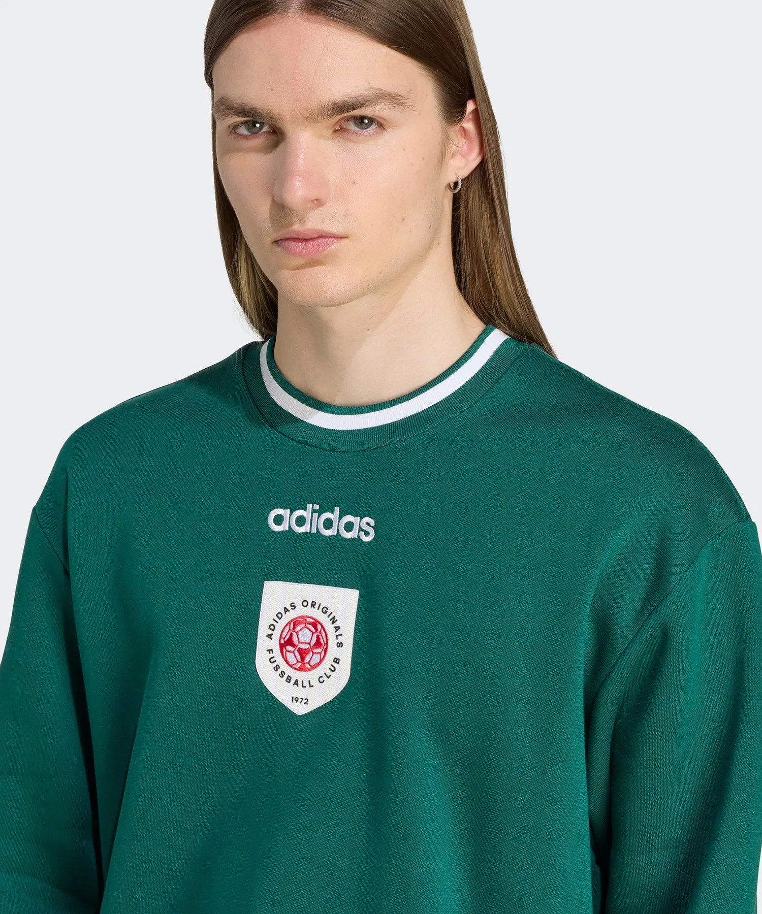 Толстовка adidas с круглым вырезом и логотипом