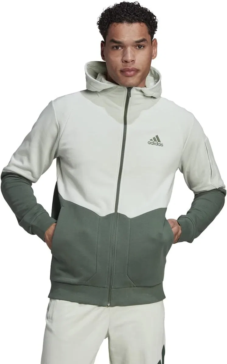 Мужская толстовка adidas Essentials4Gameday на молнии — фото 4