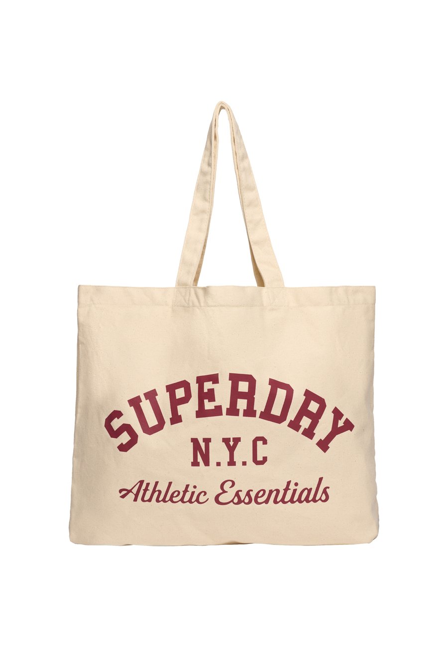 

Сумка-шоппер Superdry & Co Tote bag, Natural Brown Bordeaux Red/Beige