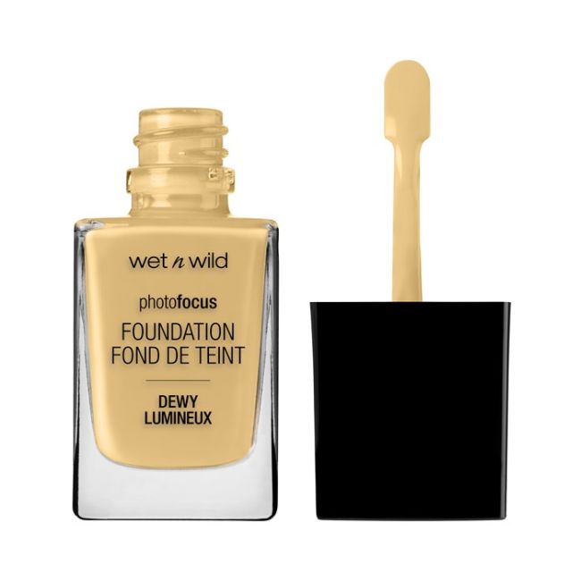 Тональная основа Photofocus Dewy Wet n wild, цвет golden beige, 28 мл — фото 2