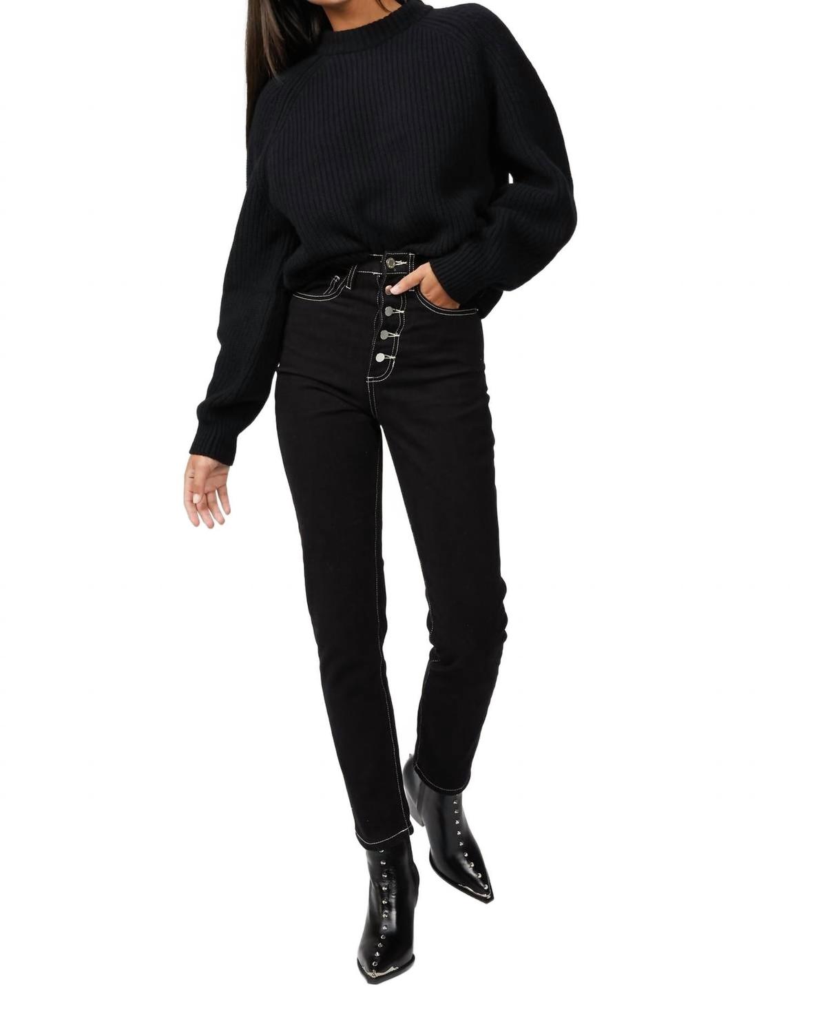 

Джинсы The Danielle Jean In Black WeWoreWhat