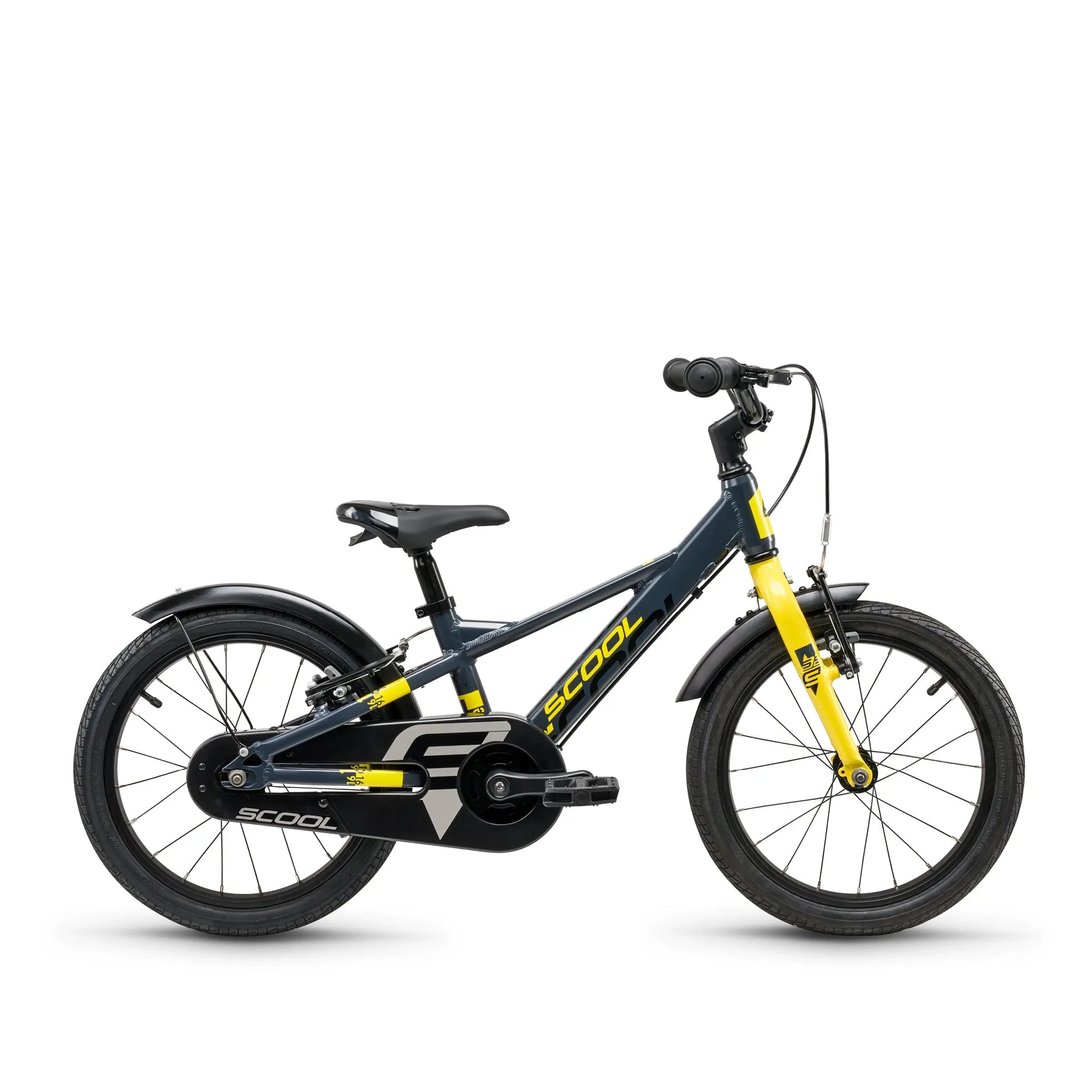 

Детский велосипед S'COOL Junior Bikes XXlite EVO 16 дюймов 1-Gang Dark Grey/Yellow