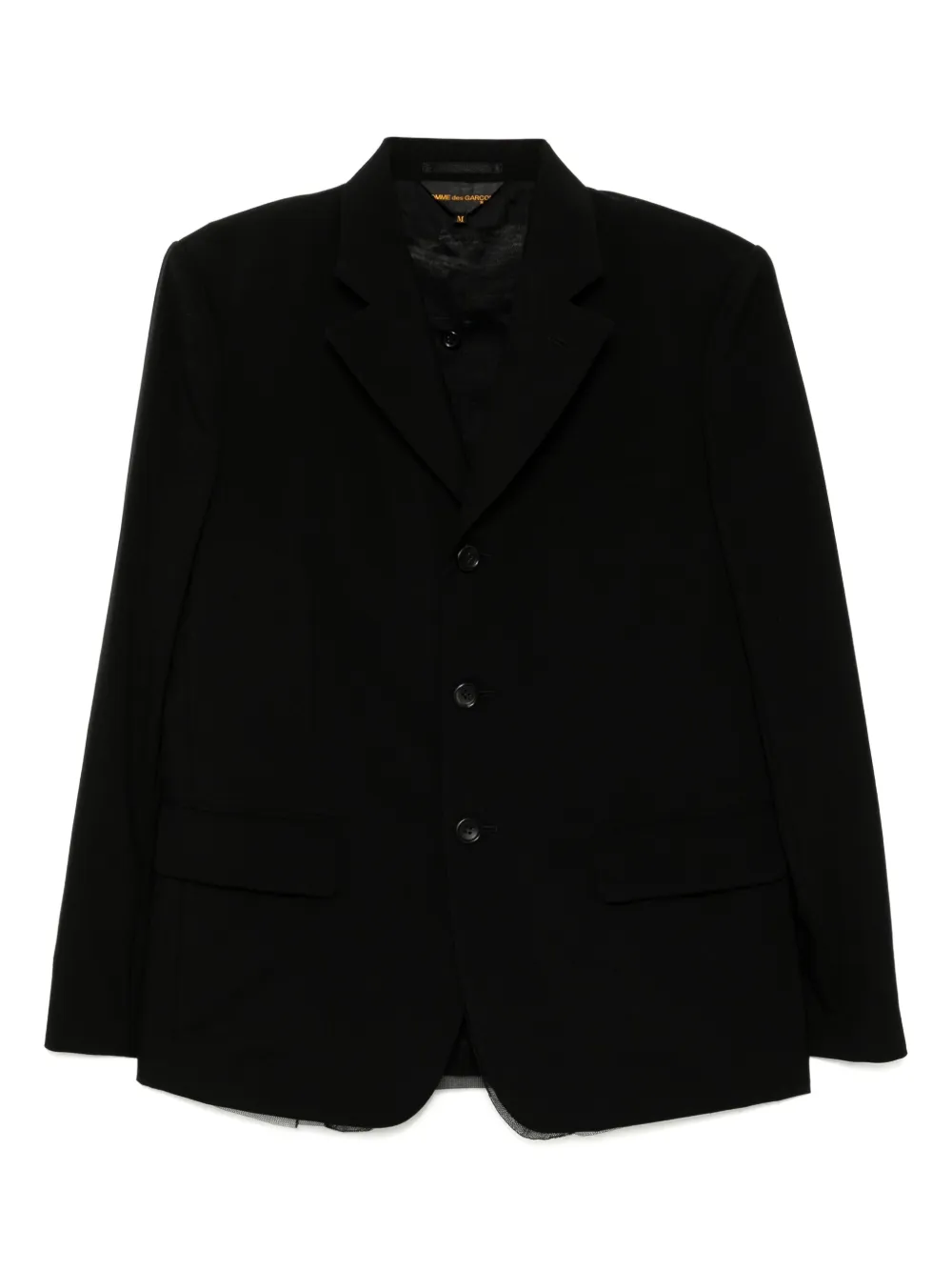 

Шерстяной пиджак COMME DES GARCONS, черный