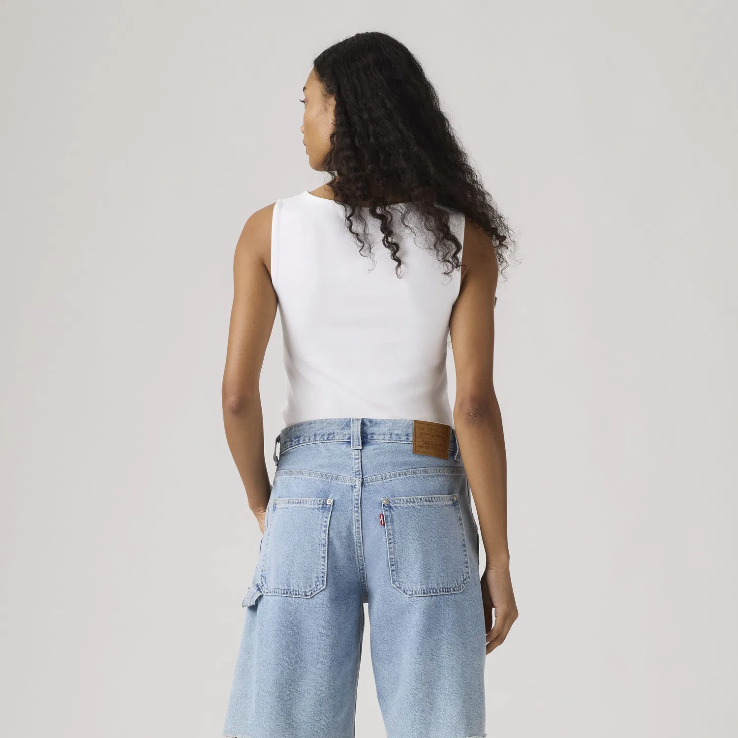 Топ с вырезом-лодочкой от Блэр Levi's, White — фото 4