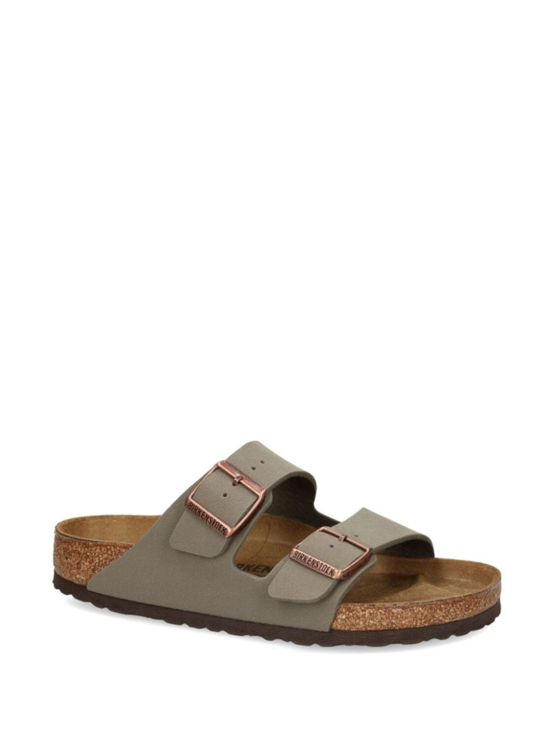 Сандалии Birkenstock Arizona Birkibuc, серый — фото 2