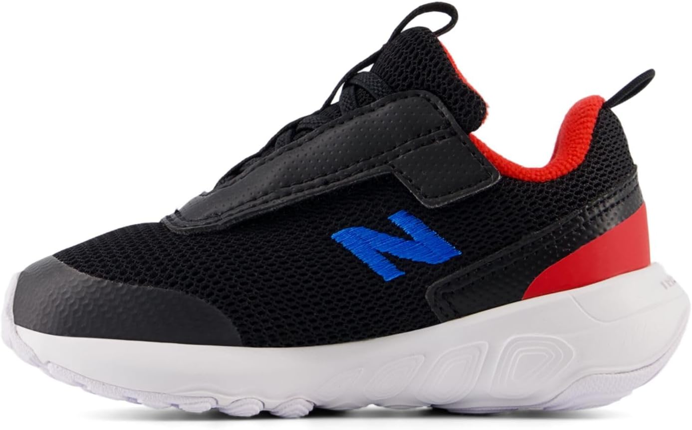 Кроссовки New Balance Baby Boys' New-b 1440 V1 на липучках, черный/синий — фото 3