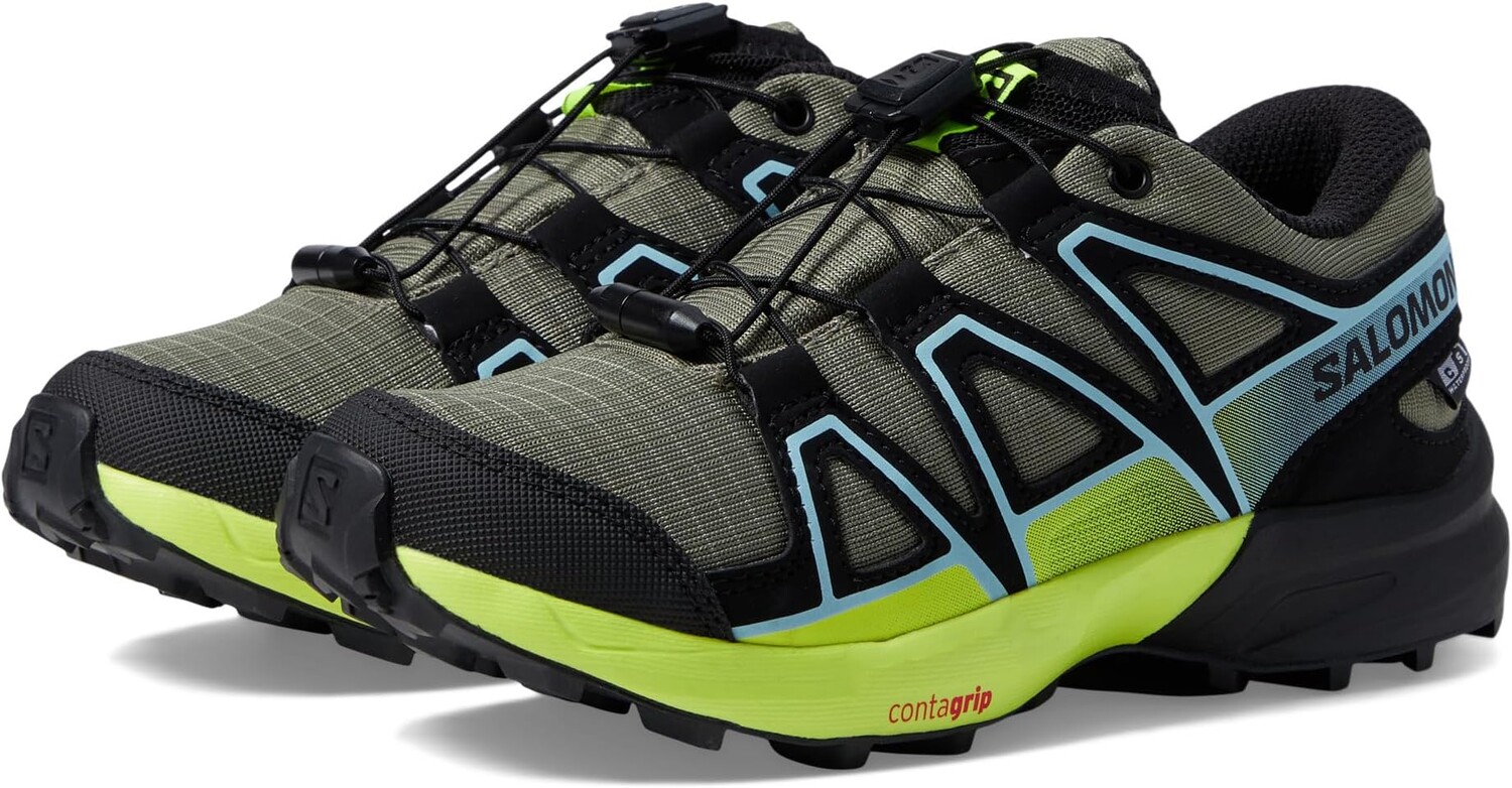 

Кроссовки Speedcross CSWP Salomon, цвет Deep Lichen Green/Black/Safety Yellow