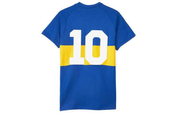 Футболка adidas originals Colorblock Back Alphabet Printing Short Sleeve Blue, мультиколор — фото 2
