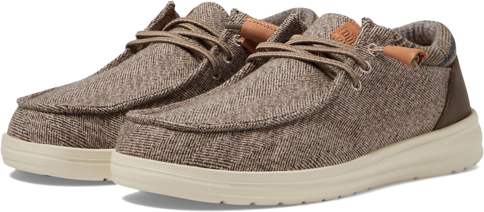 

Лоферы Hey Dude Wally Grip Wool, желто-коричневый