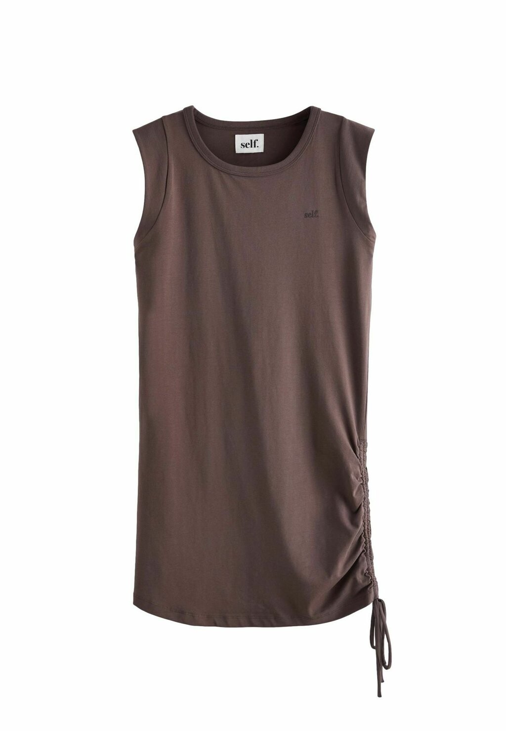 

Платье из джерси RUCHED, REGULAR FIT Self., коричневый